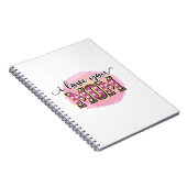 Moeder Gift Ik hou van je moeder Notitieboek (Rechterzijde)