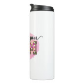 Moeder Gift Ik hou van je moeder Thermosbeker (Geroteerd rechts)