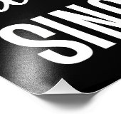 Moeder Gift Je bent een alleenstaande moeder Foto Afdruk (Hoek)