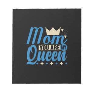 Moeder Gift Mam Je bent mijn koningin Notitieblok