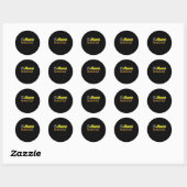 Moeder Gift mama zoals ik heb. Ronde Sticker (Vel)