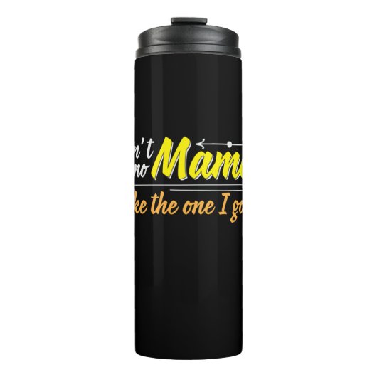Moeder Gift mama zoals ik heb. Thermosbeker (Voorkant)