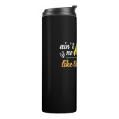 Moeder Gift mama zoals ik heb. Thermosbeker (Gedraaid links)
