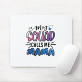 Moeder Gift My Squad noemt me mama Muismat (Met muis)