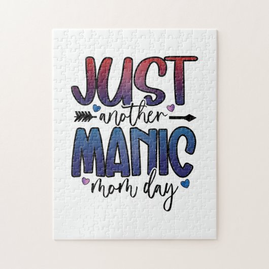 Moeder Gift nog een dag van mama Legpuzzel (Verticaal)