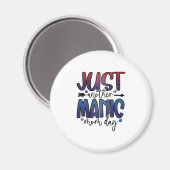 Moeder Gift nog een dag van mama Magneet (Voorkant / Achterkant)