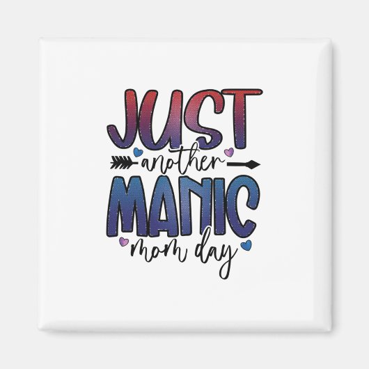 Moeder Gift nog een dag van mama Magneet (Voorkant)