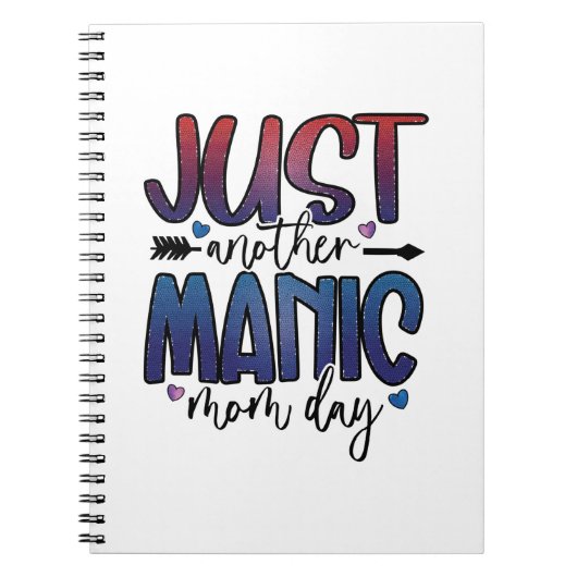 Moeder Gift nog een dag van mama Notitieboek (Voorkant)