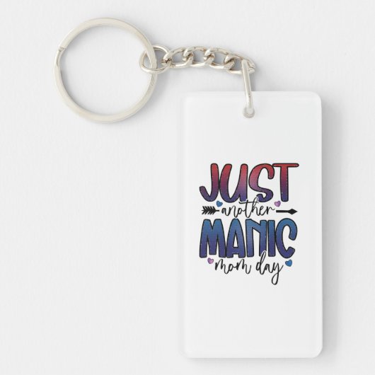 Moeder Gift nog een dag van mama Sleutelhanger (Voorkant)