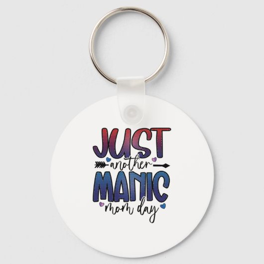Moeder Gift nog een dag van mama Sleutelhanger (Voorkant)