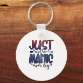Moeder Gift nog een dag van mama Sleutelhanger (Voorkant)