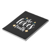 Moeder Gift ze houdt van waarheid Notitieblok (Linkerzijde)