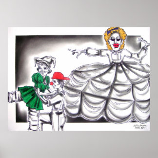 Moeder Gigeon uit de Nutkraker Ballet Poster