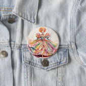 MOEDER GINGER Notenkraker Ballet Ronde Button 7,6 Cm (In situ)
