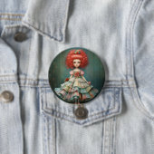 MOEDER GINGER Notenkraker Mode Ballet Ronde Button 7,6 Cm (In situ)