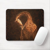Moeder Giraffe en Baby Muismat (Met muis)