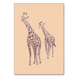 Moeder Giraffe Leeskaarten voor volwassenen Kaart