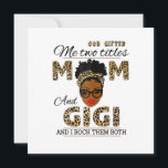 Moeder God gaf mama en Gigi Birthday Kaart<br><div class="desc">Moeder God gaf mama en Gigi Birthday</div>