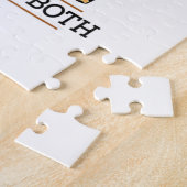 Moeder God gaf mama en Gigi Birthday Legpuzzel (Zijkant)