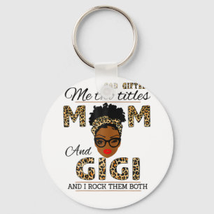 Moeder God gaf mama en Gigi Birthday Sleutelhanger