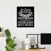 Moeder - God kan niet overal zijn Poster (Thuiskantoor)