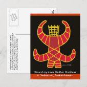 Moeder Goddess Berehynia door Vera Trembach Briefkaart (Voorkant / Achterkant)