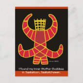 Moeder Goddess Berehynia door Vera Trembach Briefkaart (Voorkant)