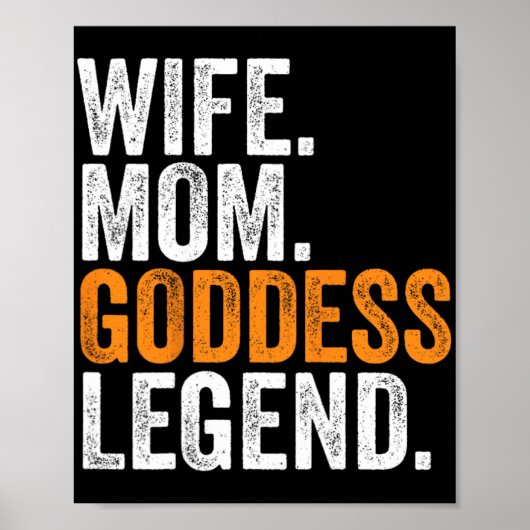 Moeder Godin Legende Grappige Bezetting Kantoor Poster (Voorkant)