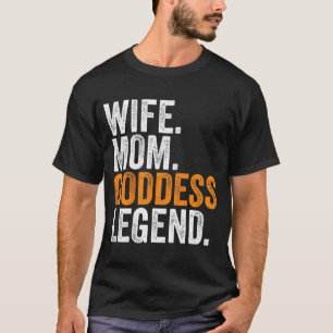 Moeder Godin Legende Grappige Bezetting Kantoor T-shirt