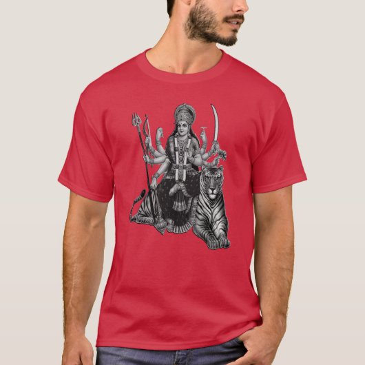 Moeder Godin retro vintage T-shirt (Voorkant)
