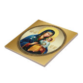 Moeder Gods, maagd Maria Tegeltje (Zijkant)
