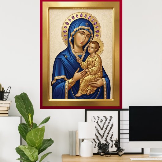 Moeder Gods Poster (Thuiskantoor)