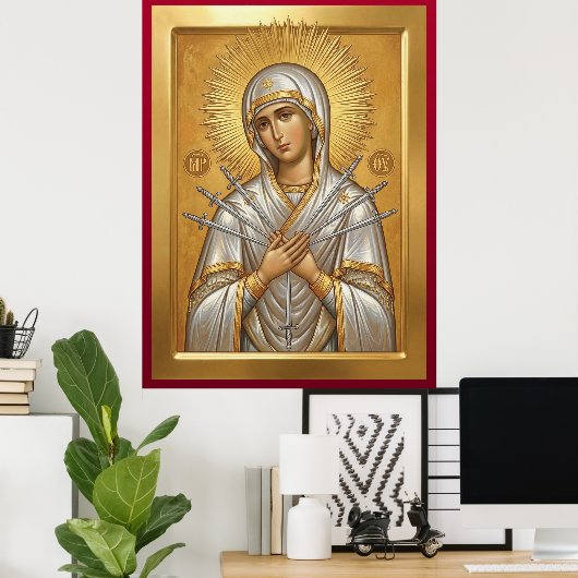 Moeder Gods Poster (Thuiskantoor)