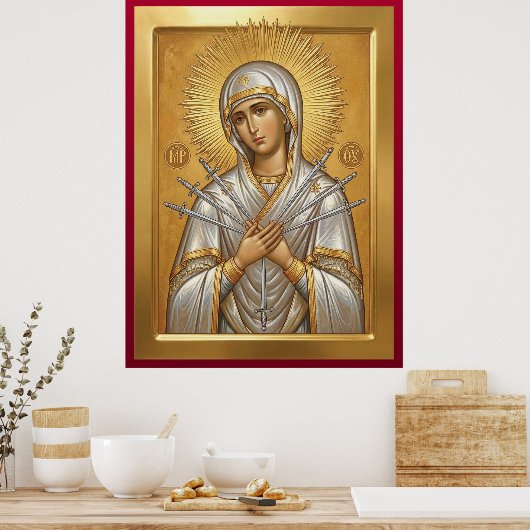 Moeder Gods Poster (Keuken)