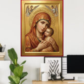 Moeder Gods Poster (Thuiskantoor)