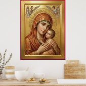 Moeder Gods Poster (Keuken)