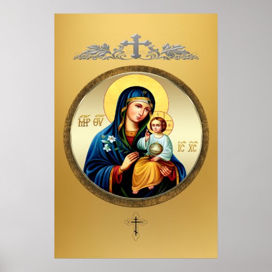 Moeder Gods Poster (Voorkant)