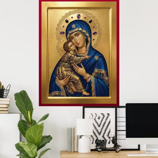 Moeder Gods Poster (Thuiskantoor)
