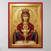 Moeder Gods Poster (Voorkant)