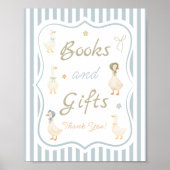 Moeder Goose Baby shower Boeken en geschenken Poster (Voorkant)