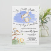 Moeder Goose Baby shower Uitnodiging (Staand voorkant)