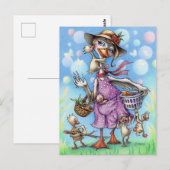 Moeder Goose Briefkaart (Voorkant / Achterkant)