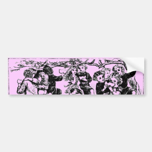 Moeder Goose Bumpersticker (Voorkant)