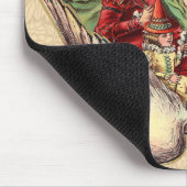 Moeder Goose Child Antiek Illustratie Muismat (Hoek)