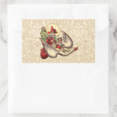 Moeder Goose Child Antiek Illustratie Rechthoekige Sticker (Tas)