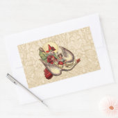 Moeder Goose Child Antiek Illustratie Rechthoekige Sticker (Envelop)