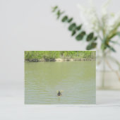 Moeder Goose en haar baby's Briefkaart (Staand voorkant)