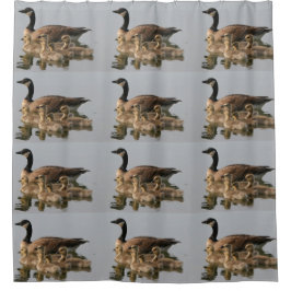 Moeder Goose en haar Goslings Douchegordijn