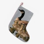 Moeder Goose en haar Goslings Kleine Kerstsok (Voorkant (Hangend))