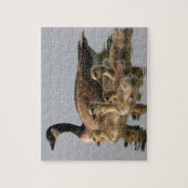 Moeder Goose en haar Goslings Legpuzzel (Verticaal)